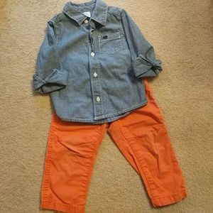 Carters boys outfit